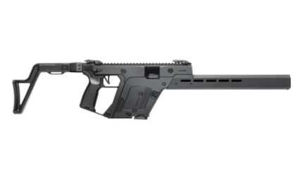 Kriss Vector CRB Gen 3 9mm, 16" Threaded Barrel, Black, M-Lok Barrel Shroud, 10rd