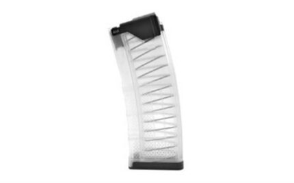 Lancer L5 Advanced Warfighter Magazine, 223/556, 30Rd, Fits AR Rifles, Clear Finish