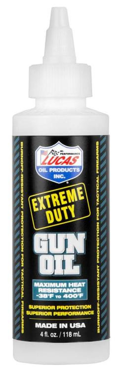 Lucas Oil Products, Inc. Extreme Duty, Liquid, 4oz, Gun Oil, Plastic