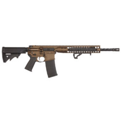 LWRC Direct Impingement 223 Remington/5.56x45mm, 16" Barrel, Burnt Bronze, CA Compliant, Picatinny Rail, 10rd