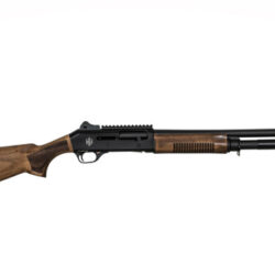 MAC 1014 12 Ga, 3" Chamber 18.5" Barrel, Turkish Walnut Furniture, Black Rec, 5rd