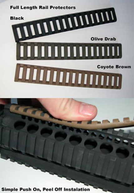 Magpul Extended Length Rail Protector, Olve Drab Green