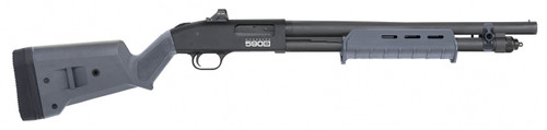 Mossberg 590S 12 Ga, 3" Chamber 18.5" Barrel, Gray, Holosun HS407K, 9rd