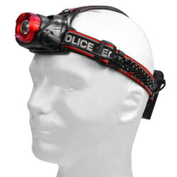 Police Security Lookout Headlamp 4AA, Batteries Included