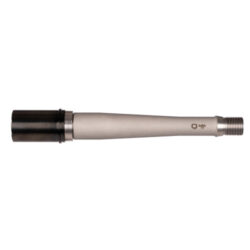 Q LLC Fixed Barrel Assembly 8.6 Blackout, 8" Barrel, Gray, 1:3 Twist