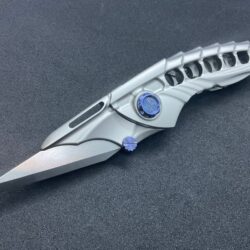 Rike Knife - Alien 1 + Fully Serrated Blade (updated version)