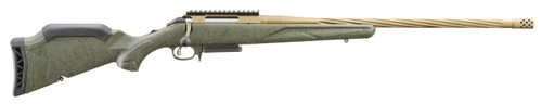 Ruger American Predator Gen 2 308 Winchester, 22" Threaded Bronze Barrel, Green Splatter, 3rd