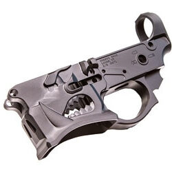 SHARPS BROS LLC Warthog Stripped Lower AR-15 Multi-Caliber Black Hardcoat Anodized