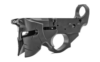 SHARPS BROS Overthrow Stripped Lower AR-15 Multi-Caliber Black Hardcoat Anodized