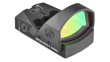 Sig Romeo 1 Pro, 1x30mm Red Dot, 6 MOA, Black