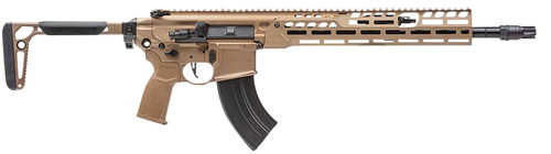 Sig Sauer MCX-SPEAR LT 7.62x39mm, 16" Threaded Barrel, Coyote Cerakote, M-Lok Handguard, 28rd