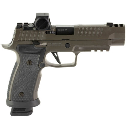 Sig Sauer P320 AXG Legion 9mm, 3.9" Barrel, Gray Cerakote, Romeo-X Reflex Sight, 21rd