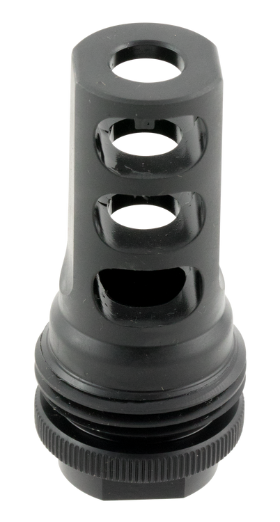 SilencerCo ASR Muzzle Brake, 30 Caliber, 1/2"x28, Black