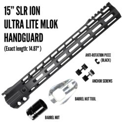 SLR Rifleworks 15" ION Ultra Lite M-LOK Handguard for AR15