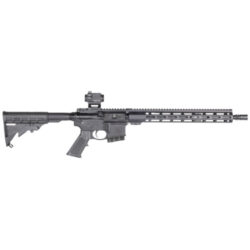 Smith & Wesson M&P15 Sport III Optic Package 223 Remington/5.56x45mm, 16" Threaded Barrel, Black, M-Lok Handguard, Crimson Trace Red Dot Sight, 10rd