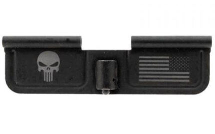 Spikes Ejection Port Door, Punisher and Flag Engraving