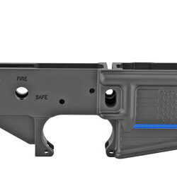 Spikes Tactical Lower Receiver - Fire/Safe - Thin Blue Line