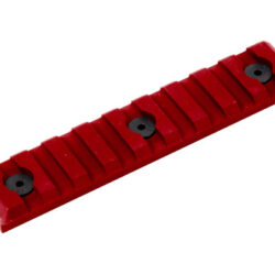 Timber Creek 9-Slot Picanny Rail Section, M-LOK, Red