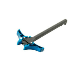 Timber Creek Enforcer Charging Handle, Ambidextrous, Blue Anodized