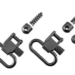 Uncle Mike's 1.25" Black Quick Detach Sling Swivels 115 RGS