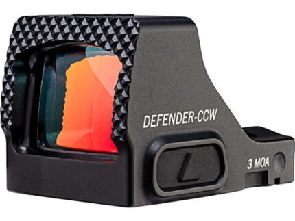 Vortex Optics Defender CCW Micro Red Dot Sight, 3 MOA Dot, Black