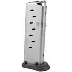 Walther CCP M2 Magazine 380 ACP, Nickel Body, Black Base, 8rd