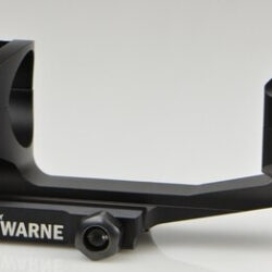 Warne Gen 2, Extended Skeletonized 30mm MSR Mount, Black, Fixed MSR for Picatinny Rail/Flat Top MSR