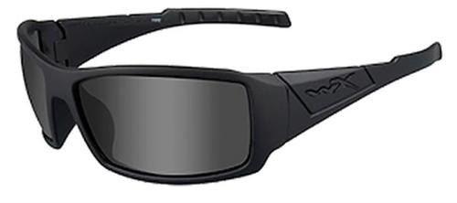 Wiley X Eyewear, Twisted Matte Black Frame/Polarized Smoke Grey Lens