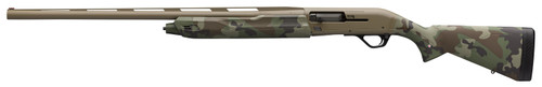 Winchester SX4 Hybrid Hunter Left Hand 12 Ga, 3.5" Chamber 26" Barrel, Woodland Camo, Flat Dark Earth Rec, 4rd